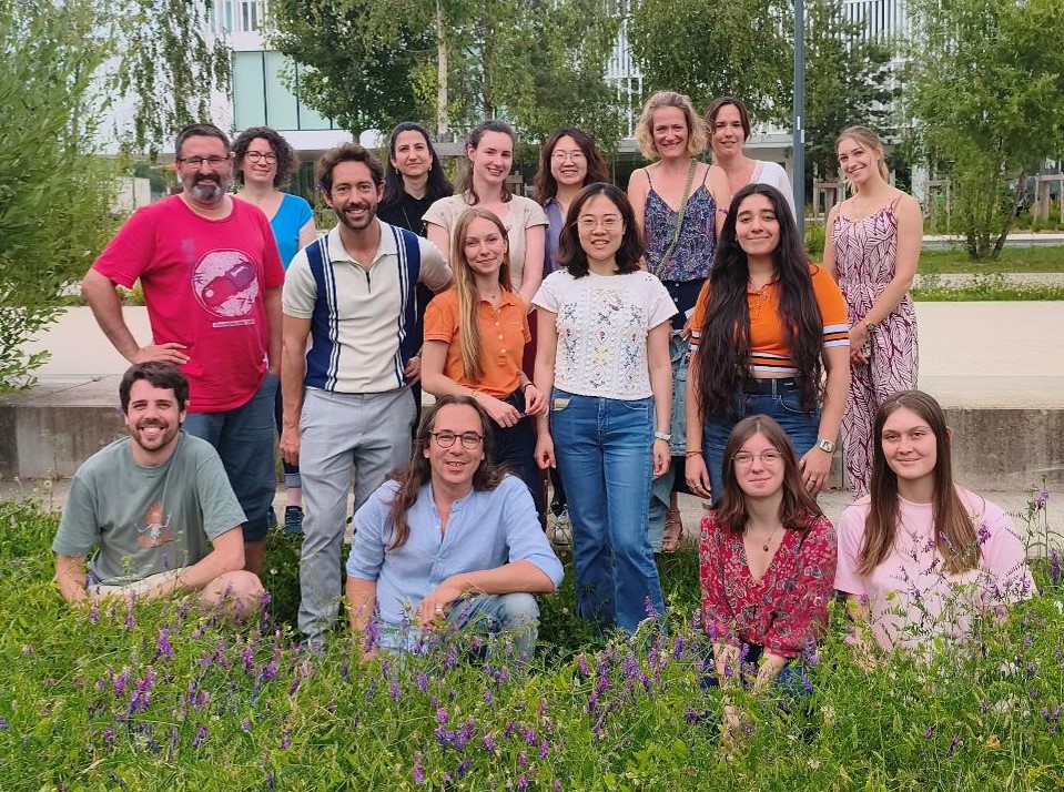 The SILAB team in the silver garden