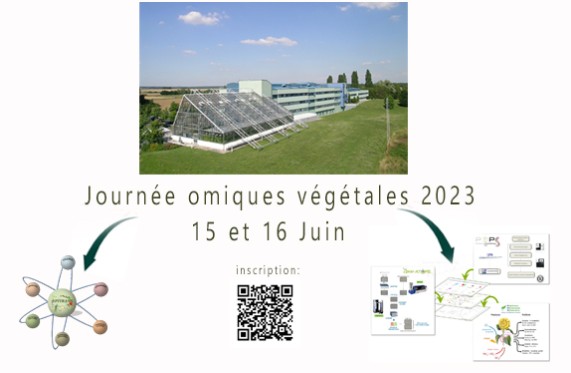 Plant omics days, 15th and 16th June 2023 (scan the QR for registration)