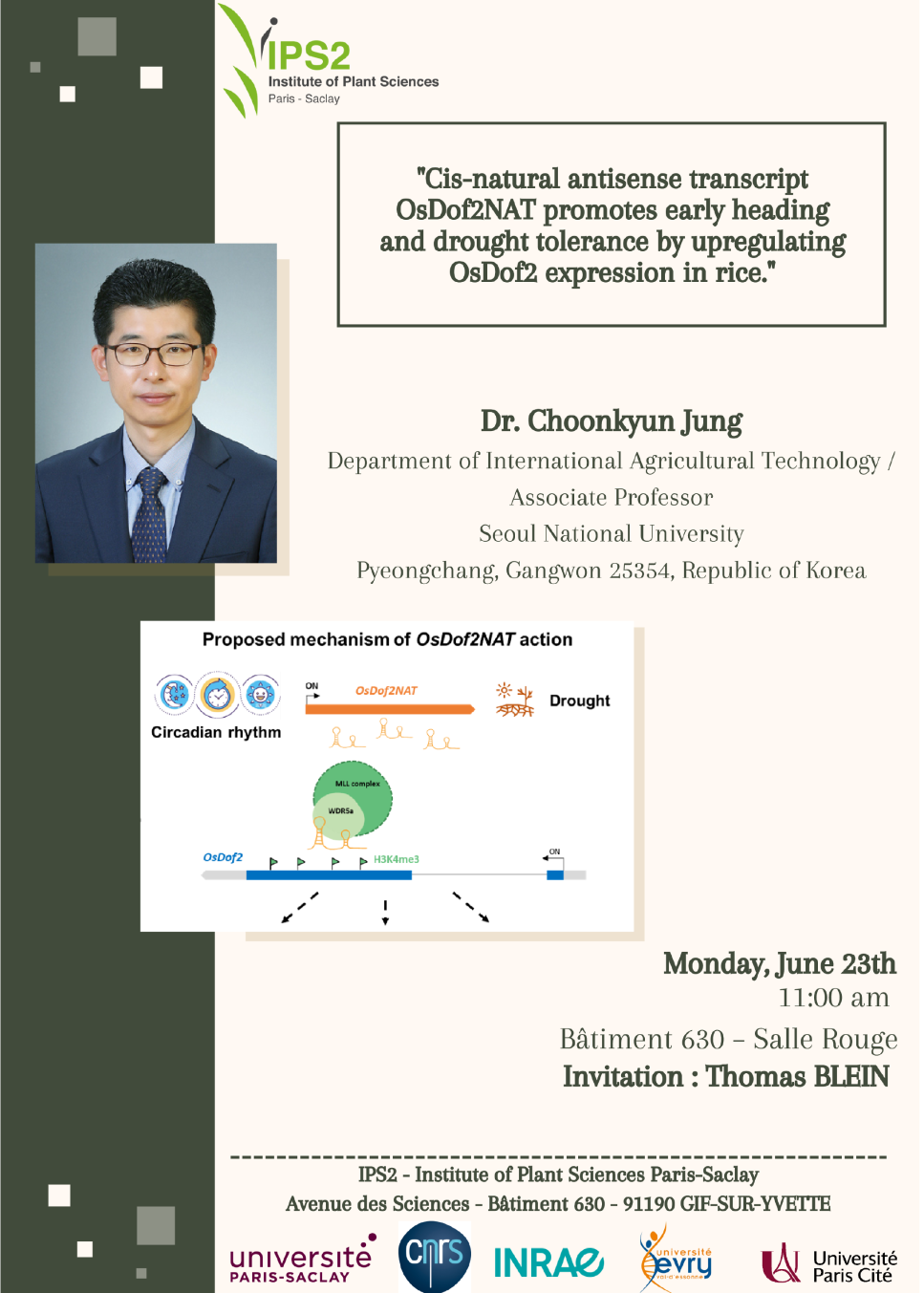 Dr Choonkyun Jung